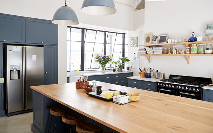 Naravna svetloba v kuhinji Naravna svetloba v kuhinji