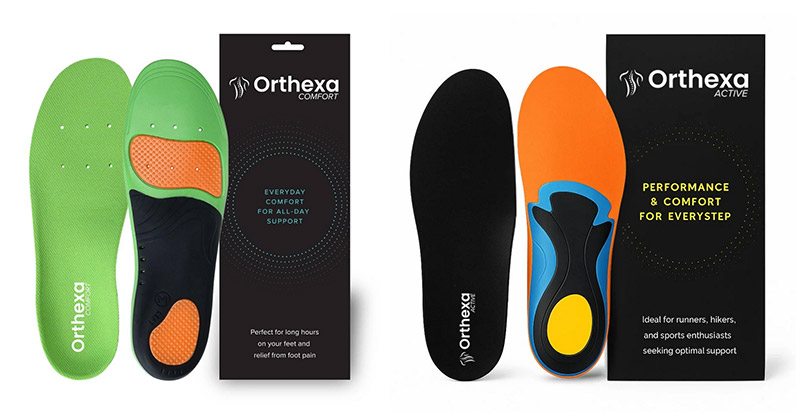 Ortopedski vložki Orthexa Comfort in Orthexa Active Ortopedski vložki Orthexa Comfort in Orthexa Active